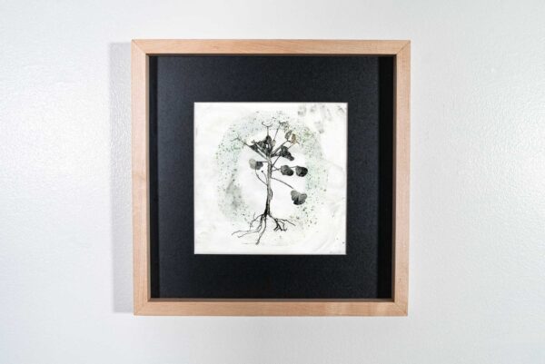 to be curious maple frame black mat - Rachel Gray - Visual Artist