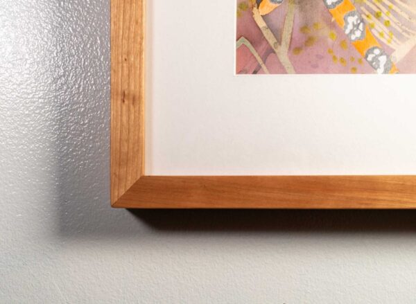 Troposphere cherry frame corner detail 1 - Rachel Gray - Visual Artist