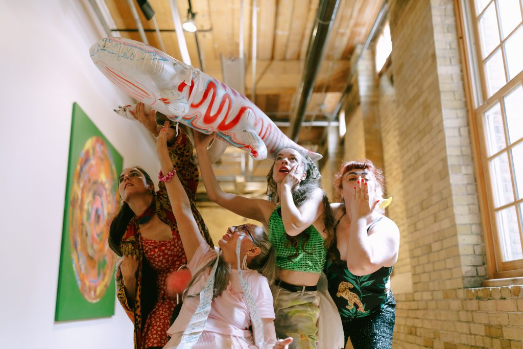 Dreamscapes Tour stop Tangled Arts Toronto Performance Parade KendraEpik - Rachel Gray - Visual Artist